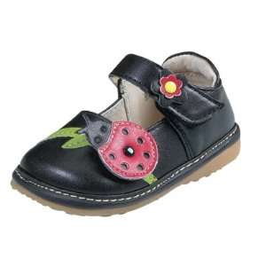  Black Ladybug Kids Squeaky Shoes