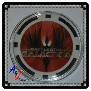 Battlestar Galactica Poker Chip Card Guard Protector  