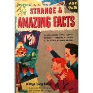  Strange And Amazing Facts A Keep Busy Book Books
