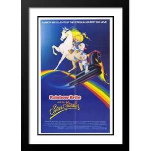 Rainbow Brite Star Stealer 32x45 Framed and Double Matted Movie Poster