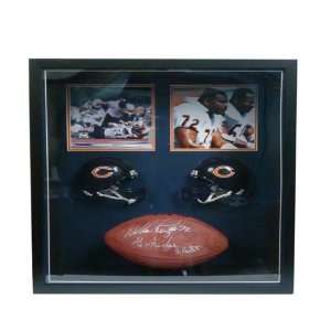 William Perry Autographed Football   with  x 26 Inscription