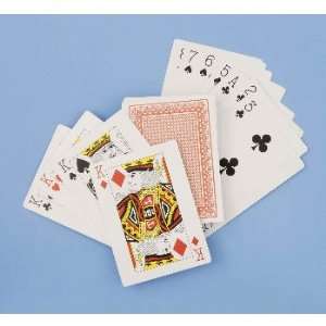  Jumbo Playing Cards Novelty Item [Toy] 