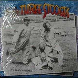   Stooges 2012 16 Month Wall Calendar 10x10 by Leap Year Publishing