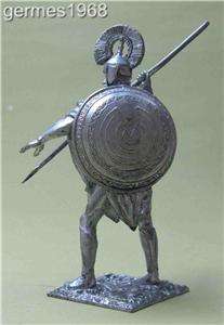 311 Tin 54mm Toy Soldier Greek Hoplite with Spear  