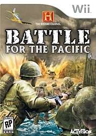 The History Channel Battle for the Pacific Wii, 2007 047875754898 