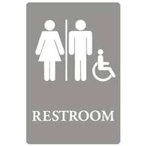  Restroom (Accessible Symbol) ADA Signs Case Pack 3 Arts 