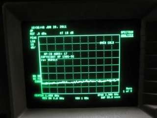Hewlett Packard 8594E RF Spectrum Analyzer  