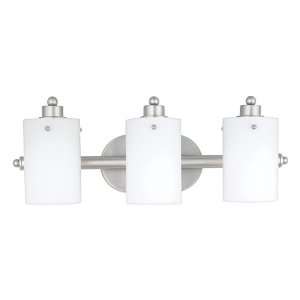 Quoizel AN8540ES Adano 7.5 Inch x 21 Inch 3 Light Bath Fixture, Empire 