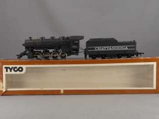 DTD TRAINS   HO SCALE   TYCO CHATTANOOGA #638 0 8 0 STEAM ENGINE 