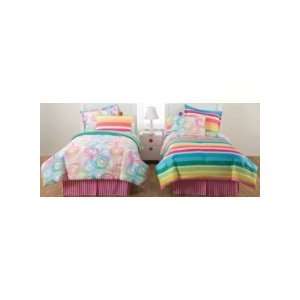  Little Miss Matched Swirly Curly Twin Bed Ensemble Pem 