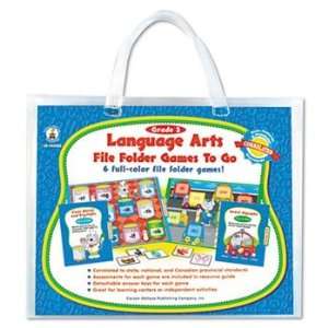   File Folder Games to GoTM PUZZLE,GAME,LANG ARTS,2ND (Pack of5) Office