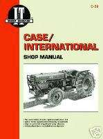 Shop manual Case IH tractor 385 485 585 685 885  