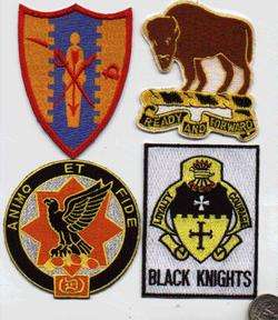 US ARMY WWII VIETNAM PATCH 5th CAVALRY BLACK KNIGHTS  