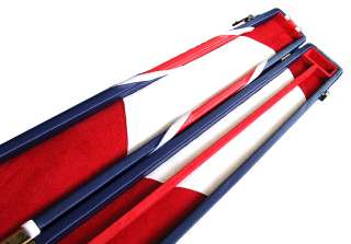 HANDMADE NATIONAL FLAG EMBLEM SNOOKER CUE CASE  