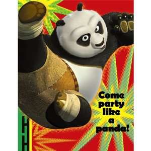    Kung Fu Panda 2   Invitations (8) Party Supplies Toys & Games