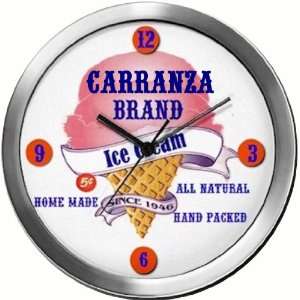  CARRANZA 14 Inch Ice Cream Metal Clock Quartz Movement 