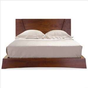  Cavallini Headboard in Pecan Brown Size Queen