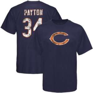   Bears #34 Walter Payton Name & Number Tshirt