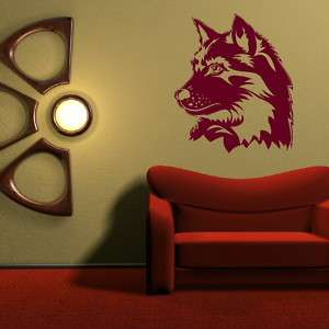 HUSKY DOG / WOLF Vinyl wall sticker decal mural graphic or car 