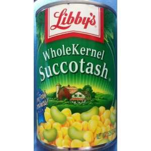 Libbys Whole Kernel Succotash   15.25 Grocery & Gourmet Food