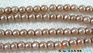Mixed color glass pearl beads 3mm ☆ BDD  