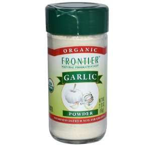 Frontier Garlic Powder CERTIFIED ORGANIC Grocery & Gourmet Food