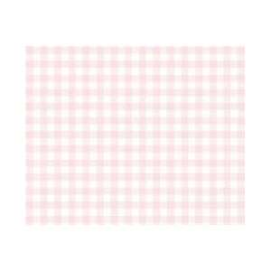   Fitted Cradle Sheet   Pastel Pink Gingham Woven   Made In USA Baby