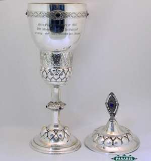 WMF Art Deco Silver Presentation Trophy Germany Ca 1925  