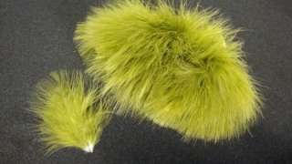 OLIVE BLOOD QUILL TURKEY MARABOU FEATHERS EXC QUALITY  