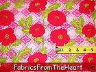 poppy flower fabric  
