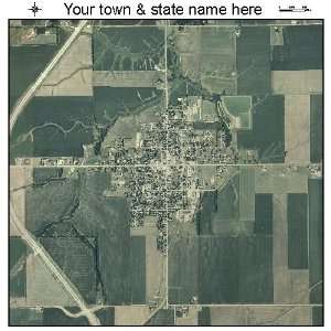  Aerial Photography Map of Roseville, Illinois 2011 IL 