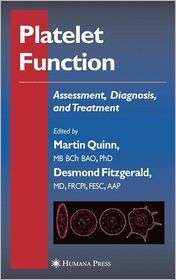 Platelet Function Assessment, Diagnosis, and Treatment, (1588292444 