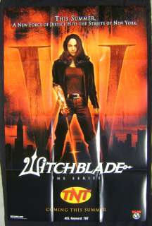 Witchblade TV Series Promo Poster 2001 Image/TNT 25x37  
