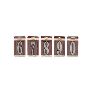 Whitehall Products 128 X DeSign it Number_5 Finish Brushed Nickel