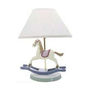  Antique Toys   Horse Lamp w/ Shade Baby