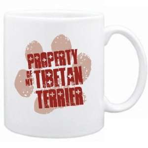  New  Property Of My Tibetan Terrier  Mug Dog
