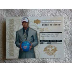  2007 08 Upper Deck Arron Afflalo Draft Notices #Dn25 