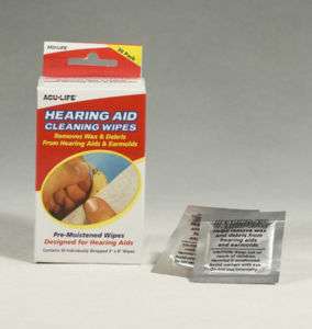 Hearing Aid Cleaning Wipes  