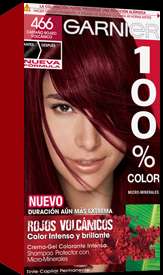 Twin pack Garnier hair color 466   Castaño Rojizo Volcánico 100% 