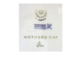 1973 Royal Copenhagen Mothers Day Mors Dag Plate MINT  