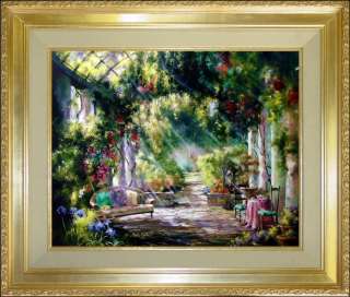 25 Sunlight Sonata 24x30 A/P Framed Limited Ed Marty Bell Canvas 