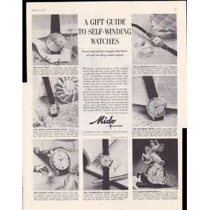  Mido With Powerwind The Watch You Never Have To Wind 1959 