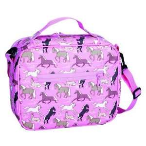  Unique Horses in Pink Original Lunch Bag By Jamie 