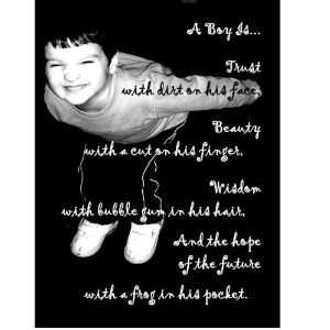  Beautiful Boy (Original Wall Art, Photography and Poetry 