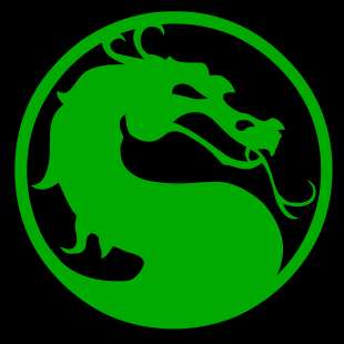 Мортал комбат зеленая. Мортал комбат зеленый дракон. Символ мортал комбат зеленый. Mortal Kombat дракон. Знак мортал комбат.