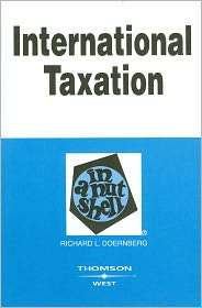Doernbergs International Taxation in a Nutshell, 8th, (031419424X 
