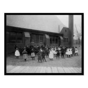  African American Elementary School Kids 1900 Poster