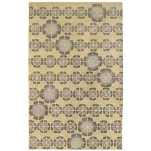 Morgan Hill Florali Amber Hand Tufted Wool Area Rug 4.00 x 6.00.