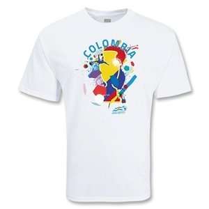  hidden Colombia Copa America Splash T Shirt Sports 