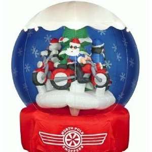   Globe North Pole Choppers Santa Claus Motorcycle